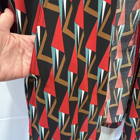 500 Maison Cinqcent open front lightweight belted trench size XL - Picture 9 of 16